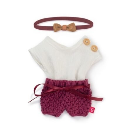 Комплект блуза с шортами для кукол Miniland 21 см