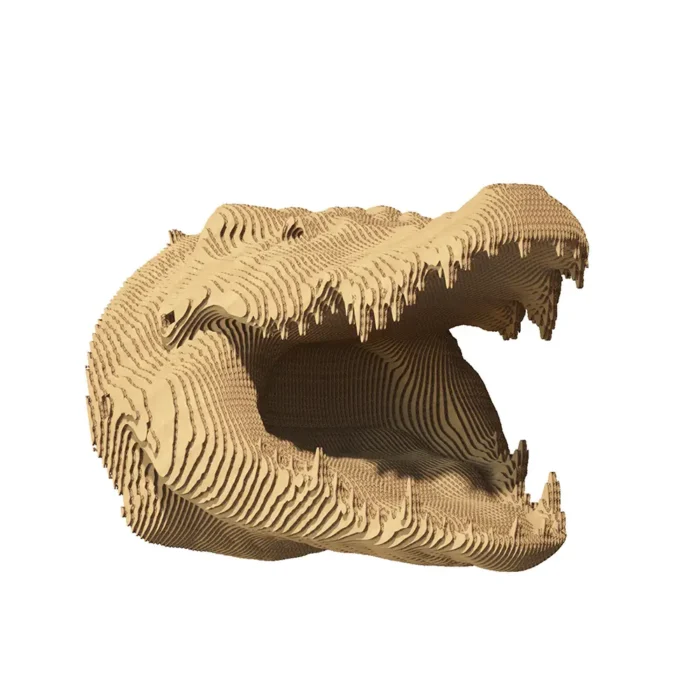 Картонний конструктор  Cartonic 3D Puzzle CROCODILE - Зображення 3