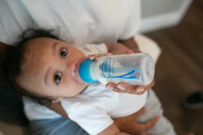 Дитяча пляшечка для годування з вузьким горлечком, 120 мл, колір блакитний, 2 шт. в упаковці - Зображення 3