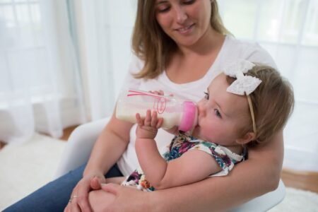 Дитяча пляшечка для годування з широким горлечком, 270 мл, колір рожевий,1 шт. в упаковці - Зображення 3