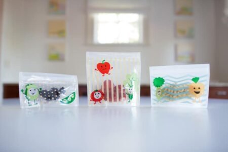 Багаторазові пакети для зберігання бутербродів, 3 шт.в упаковці - Зображення 2