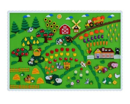 Ігровий килимок Wonderwall® “Ферма” 145x100 см