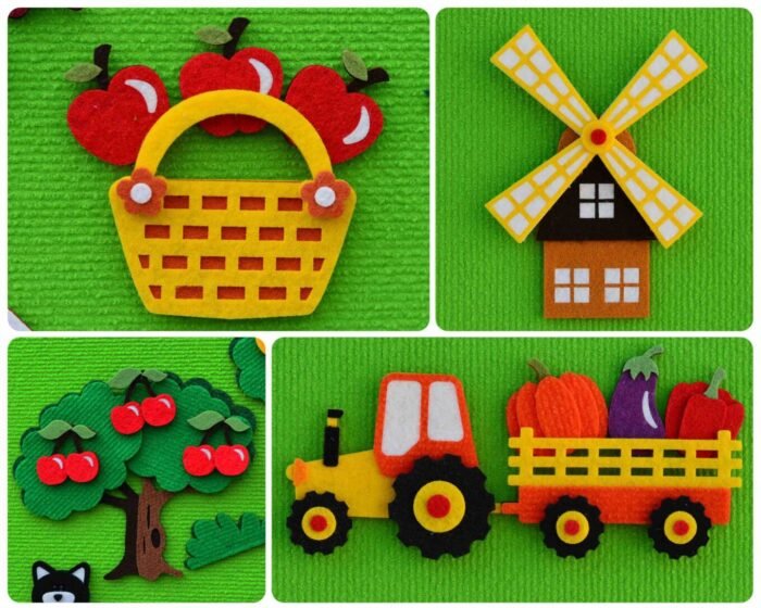 Ігровий килимок Wonderwall® “Ферма” 145x100 см - Зображення 3