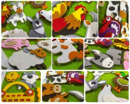 Ігровий килимок Wonderwall® “Ферма” 145x100 см - Зображення 6