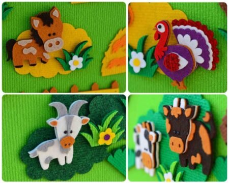 Ігровий килимок Wonderwall® “Ферма” 145x100 см - Зображення 5