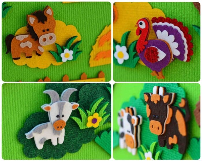 Ігровий килимок Wonderwall® “Ферма” 145x100 см - Зображення 5