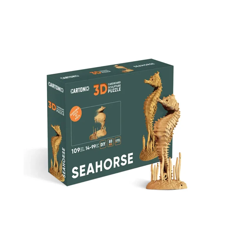 Картонний конструктор  Cartonic 3D Puzzle SEAHORSE