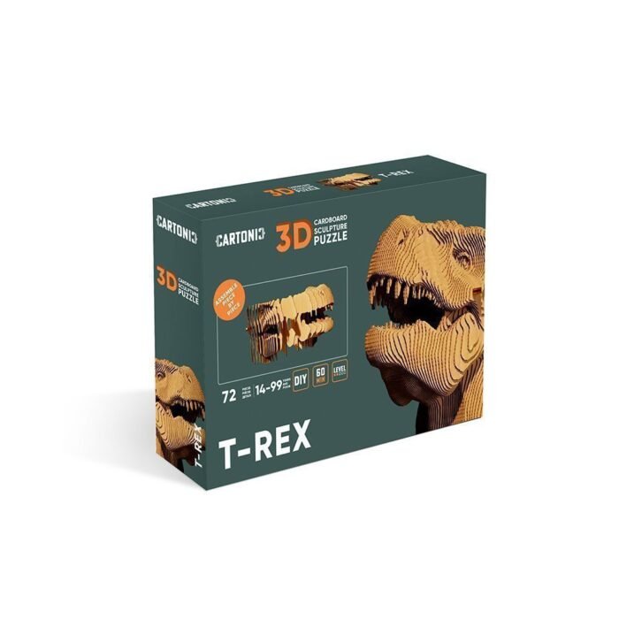 Картонний конструктор  Cartonic 3D Cartonic T-REX - Зображення 1