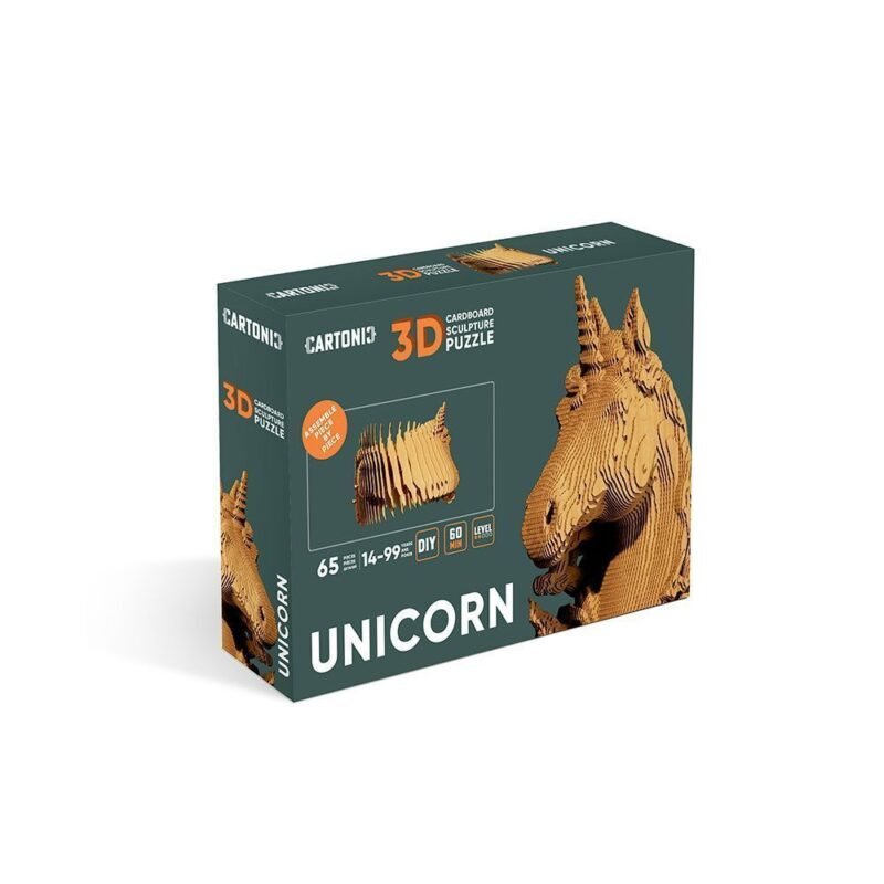 Картонний конструктор  Cartonic 3D Puzzle UNICORN