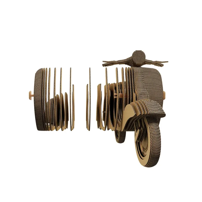 Картонний конструктор  Cartonic 3D Puzzle Scooter - Зображення 3