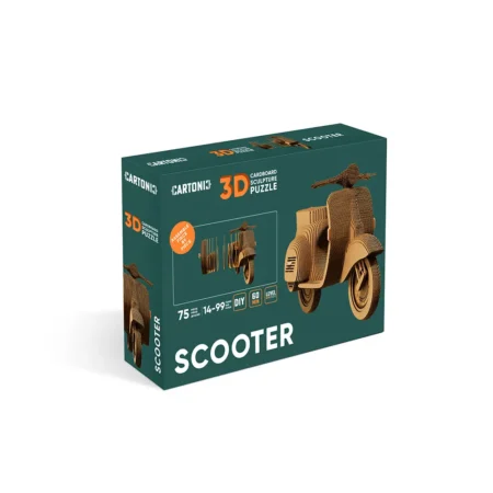 Картонний конструктор  Cartonic 3D Puzzle Scooter