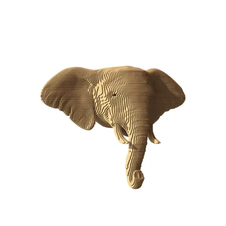 Картонний настінний конструктор  Cartonic 3D Puzzle ELEPHANT - Зображення 2