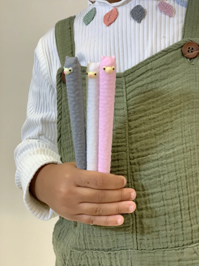 Тематичні ручки Yuko.B - Alpaca Grey - Зображення 2