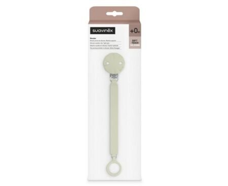 Кліпса для пустушки,  Wonder /світло-зелена (8426420085083)