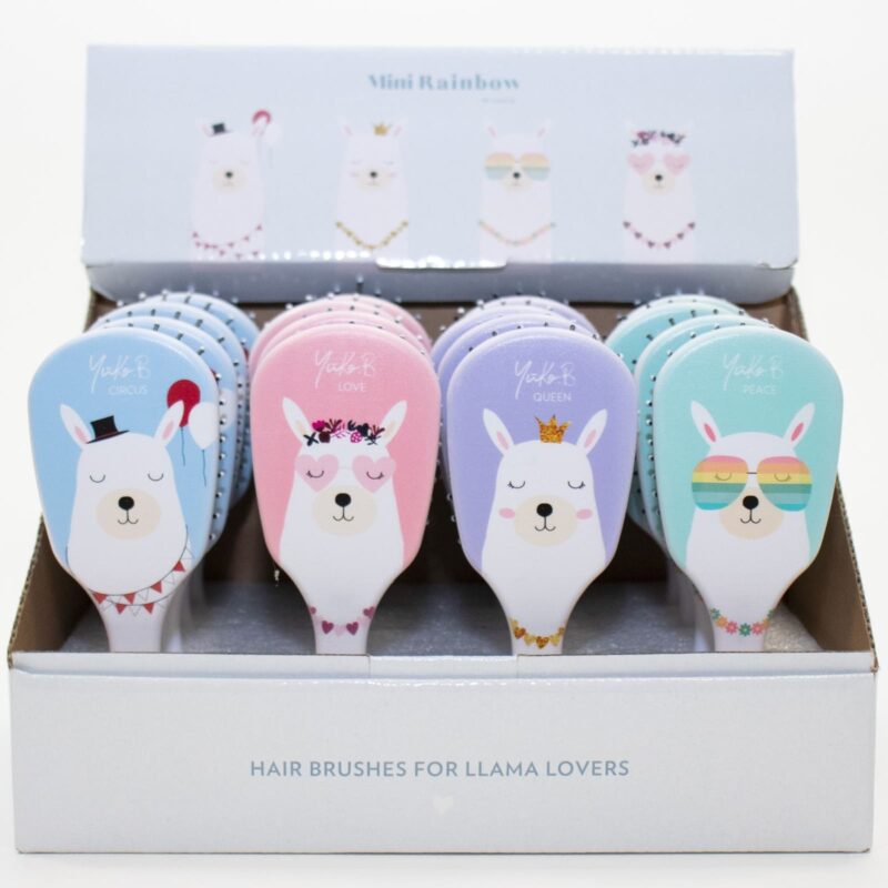 Щітка для волосся Yuko.B - Llama Hair Brushes