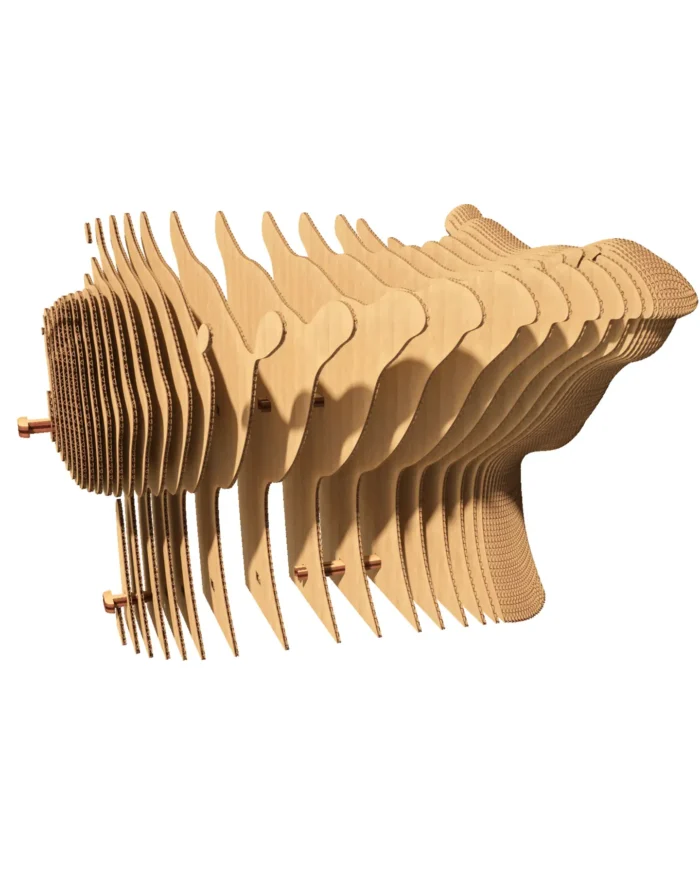 Картонний конструктор  Cartonic 3D Puzzle GIRAFFE - Зображення 3