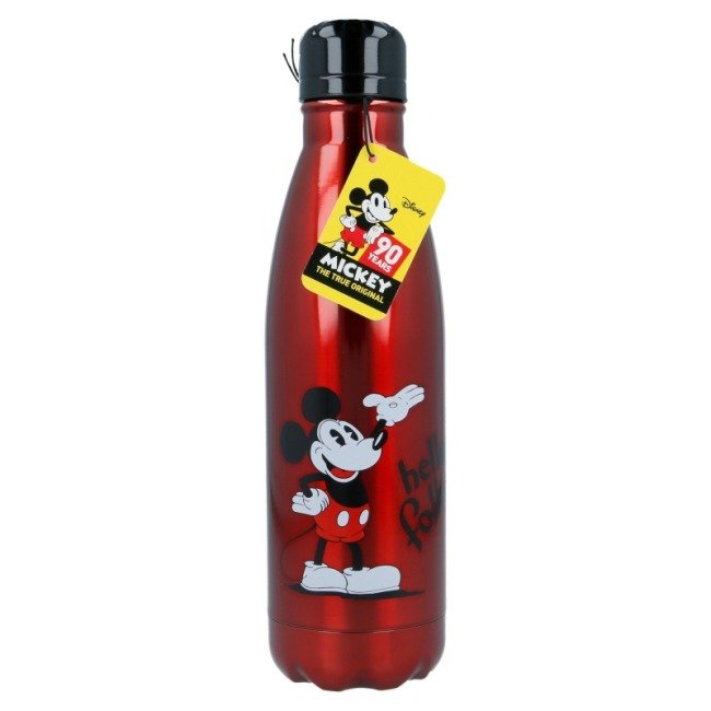1 Пляшка металева STOR YOUNG ADULT STAINLESS STEEL BOTTLE 780 ML MICKEY 90 - Зображення 1