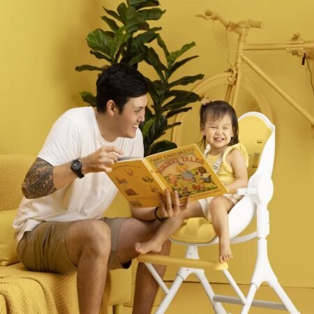 Стільчик для годування Oribel Cocoon 2.0 жовтий - Зображення 3