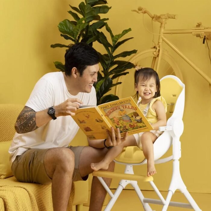 Стільчик для годування Oribel Cocoon 2.0 жовтий - Зображення 3