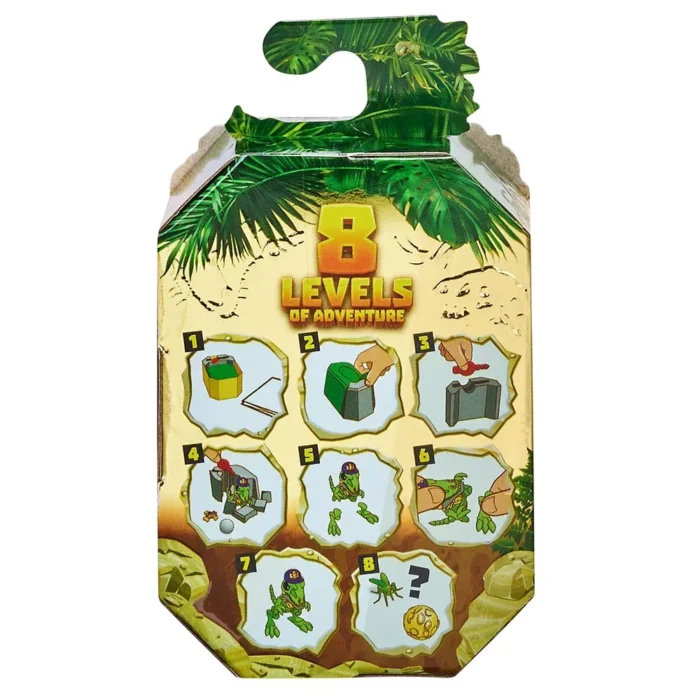 Фігурка-сюрприз у скам'янілості Dino Gold (золото динозаврів). Ігровий набір ТМ  Treasure X - Зображення 2