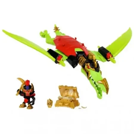 Динозавр та Птеродактиль зі скарбами Dino Gold (золото динозаврів). Ігровий набір ТМ  Treasure X - Зображення 3