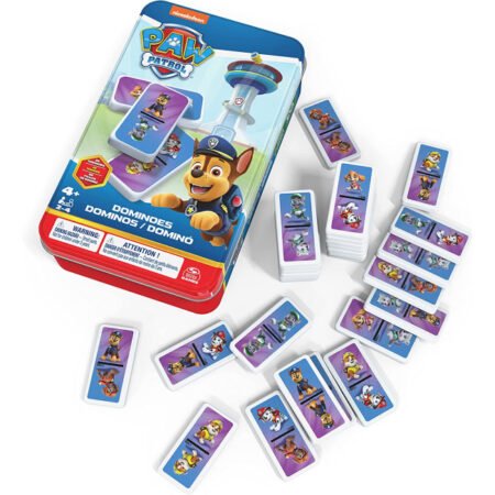 Настільна гра: доміно «Цуценячий патруль» (у жерстяній коробці) - Зображення 2