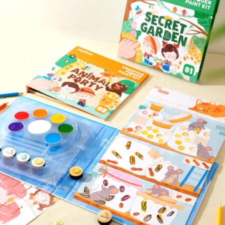 Пальчикові фарби дитячі FINGER PAINT ANIMAL PARTY - Зображення 2