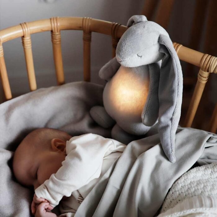 Зайчик співаючий з нічником Silver - Зображення 3