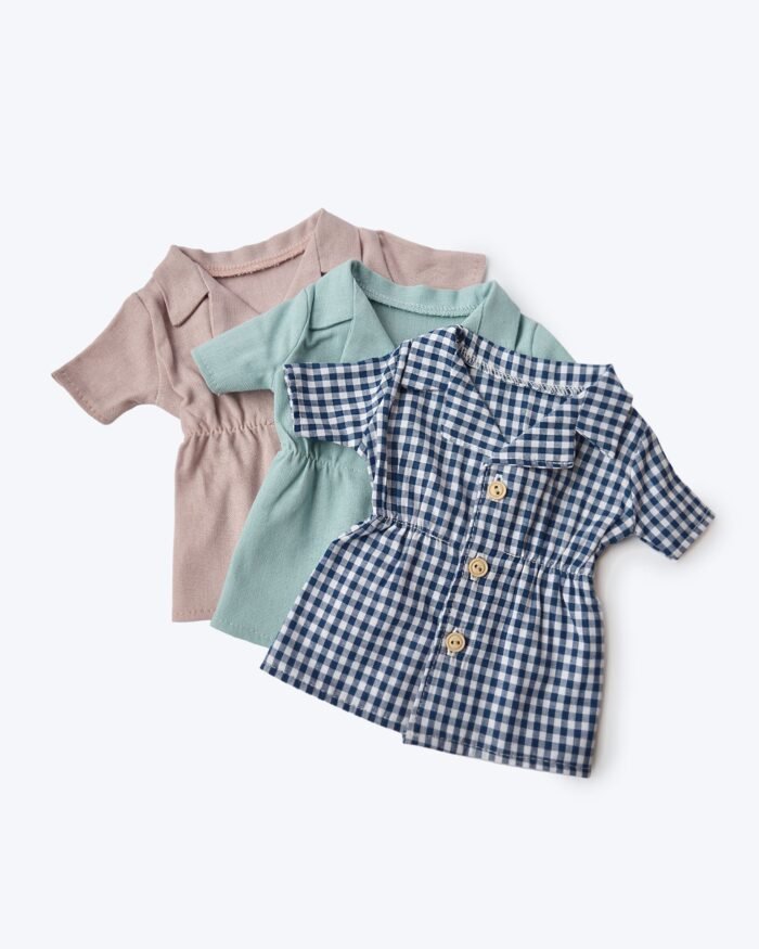 Аксесуар для ведмедика Philomena Kloss - Сукня з коміром вел. - Зображення 1