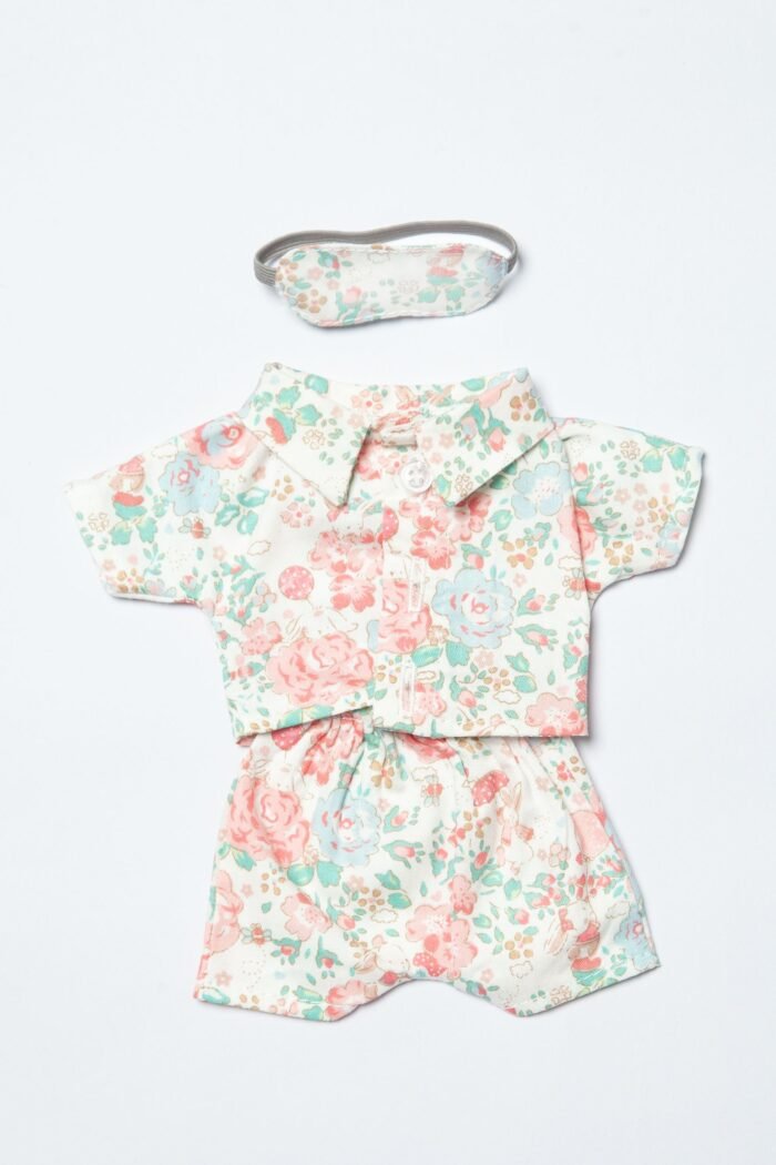 Аксесуар для ведмедика Philomena Kloss - Піжама квітчаста мал. - Зображення 1