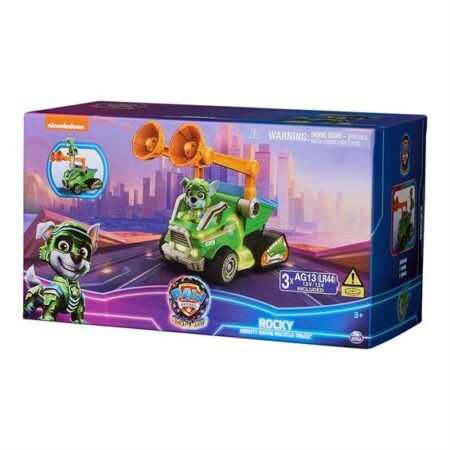 Цуценячий патруль у кіно 2: Великий рятувальний автомобіль - трансформер з водієм Роккі  (Великі вантажівки)