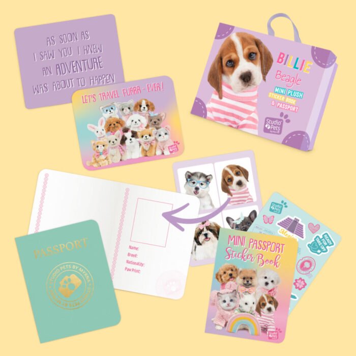 М'яка іграшка Studio pets mini beagle Billie - Зображення 4