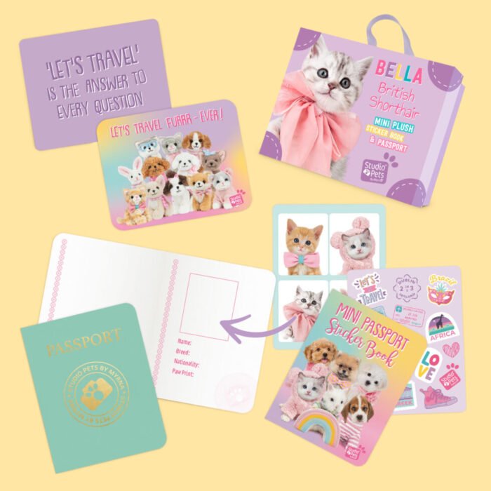 М'яка іграшка Studio pets mini british shorthair Bella - Зображення 4