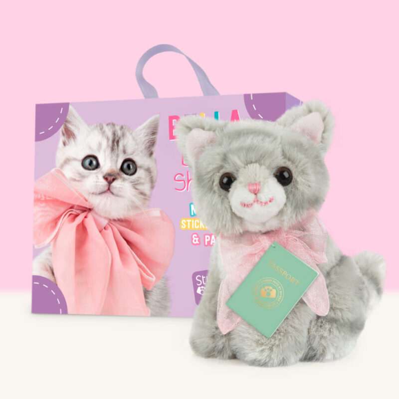 М'яка іграшка Studio pets mini british shorthair Bella
