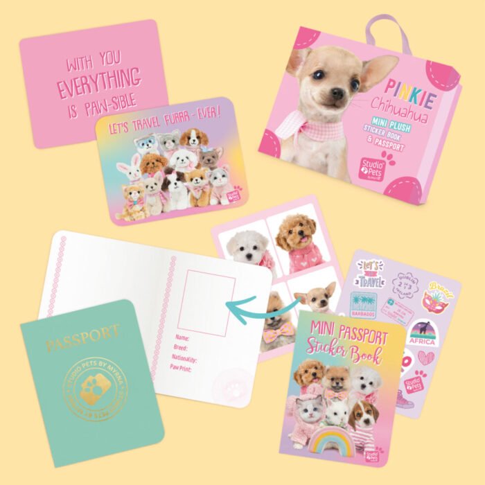 М'яка іграшка Studio pets mini chihuahua Pinkie - Зображення 4