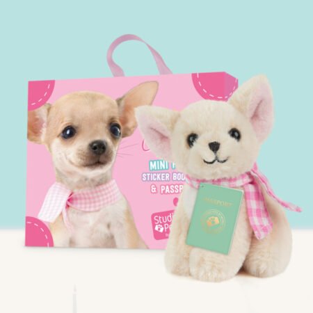 М'яка іграшка Studio pets mini chihuahua Pinkie