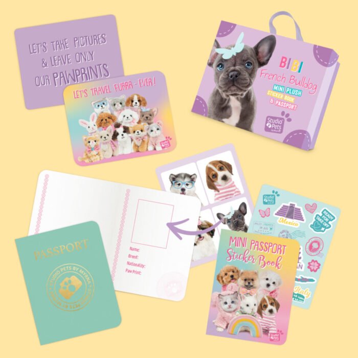 М'яка іграшка Studio pets mini french bulldog Bibi - Зображення 4