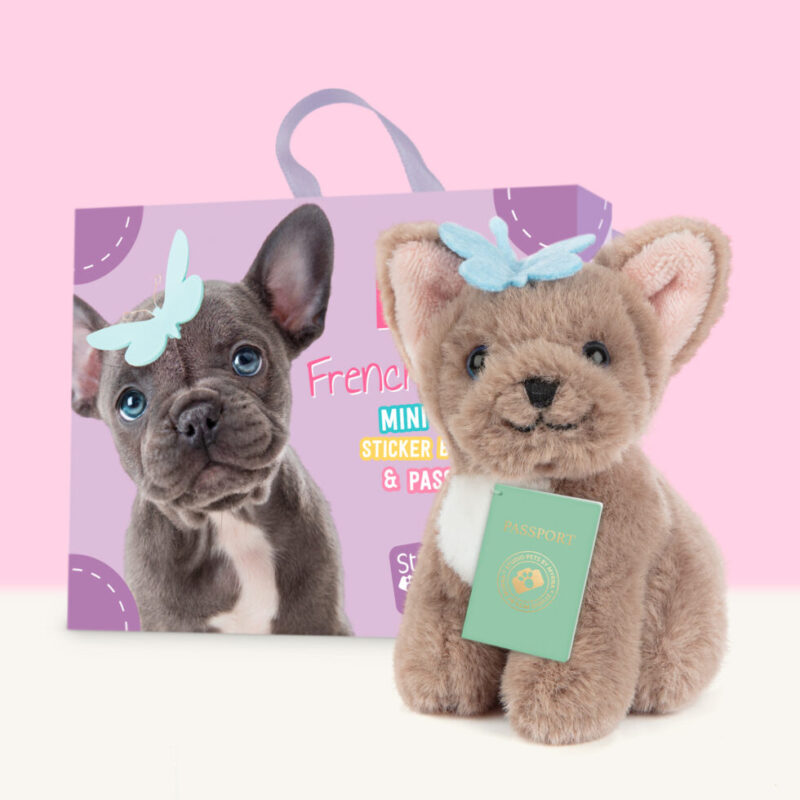 М'яка іграшка Studio pets mini french bulldog Bibi