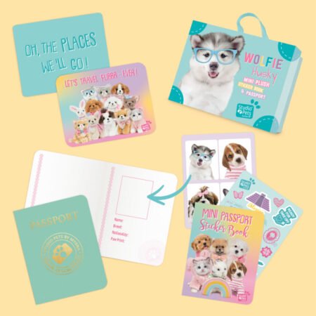 М'яка іграшка Studio pets mini husky Wolfie - Зображення 4