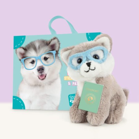 М'яка іграшка Studio pets mini husky Wolfie