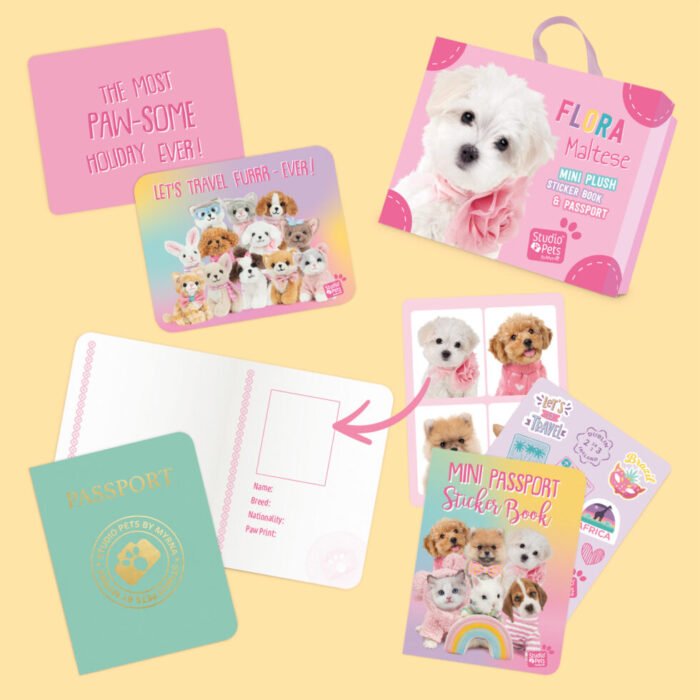 М'яка іграшка Studio pets mini maltese Flora - Зображення 4