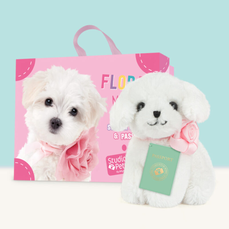 М'яка іграшка Studio pets mini maltese Flora
