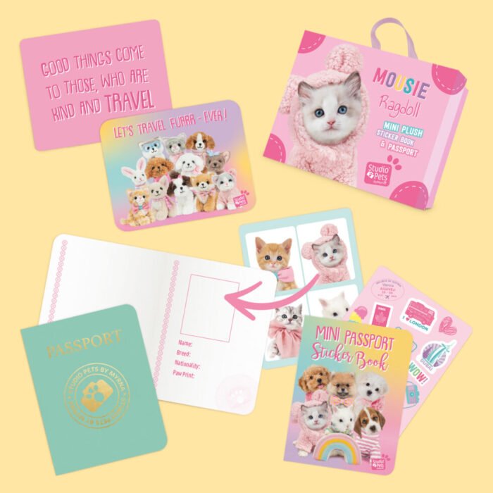 М'яка іграшка Studio pets mini ragdoll Mousie - Зображення 3