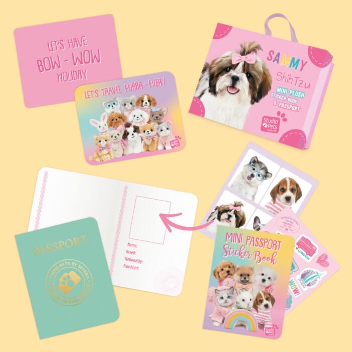 М'яка іграшка Studio pets mini shih tzu Sammy - Зображення 4