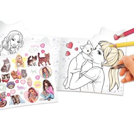 Набір для творчості  Kitty Colouring Book Figural KITTY and DOGGY - Зображення 2