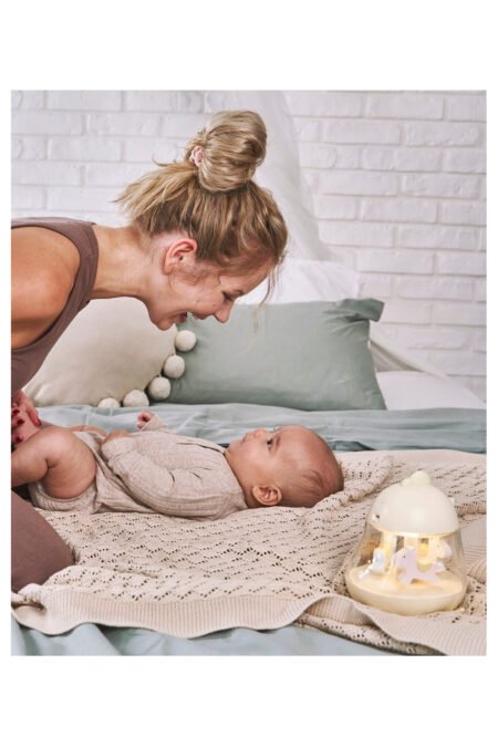 Лампа  Ципа  з музичною скринькою та світлом (жовта) - Зображення 2