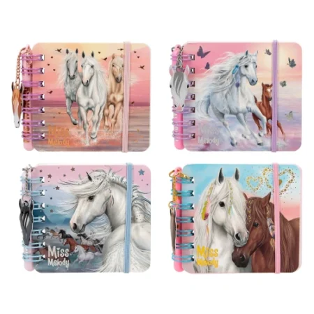 Блокнот з ручкою  Miss Melody Notebook Set