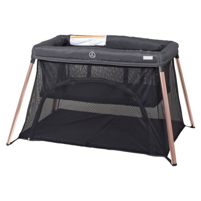 (art 4705) Dreams II манеж-ліжечко 3в1 BabyGO (чорно-золотий) - Зображення 1