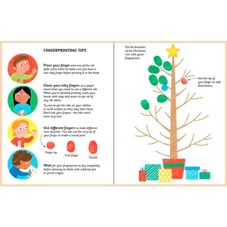 Книга Fingerprint Activities: Christmas - Зображення 3