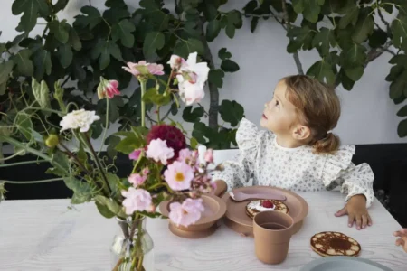 Elodie Details - Дитячий нагрудник-сорочка з довгими рукавами, Autumn Rose - Зображення 3